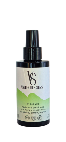 Parfum d'intérieur Focus, Bio, 100ml