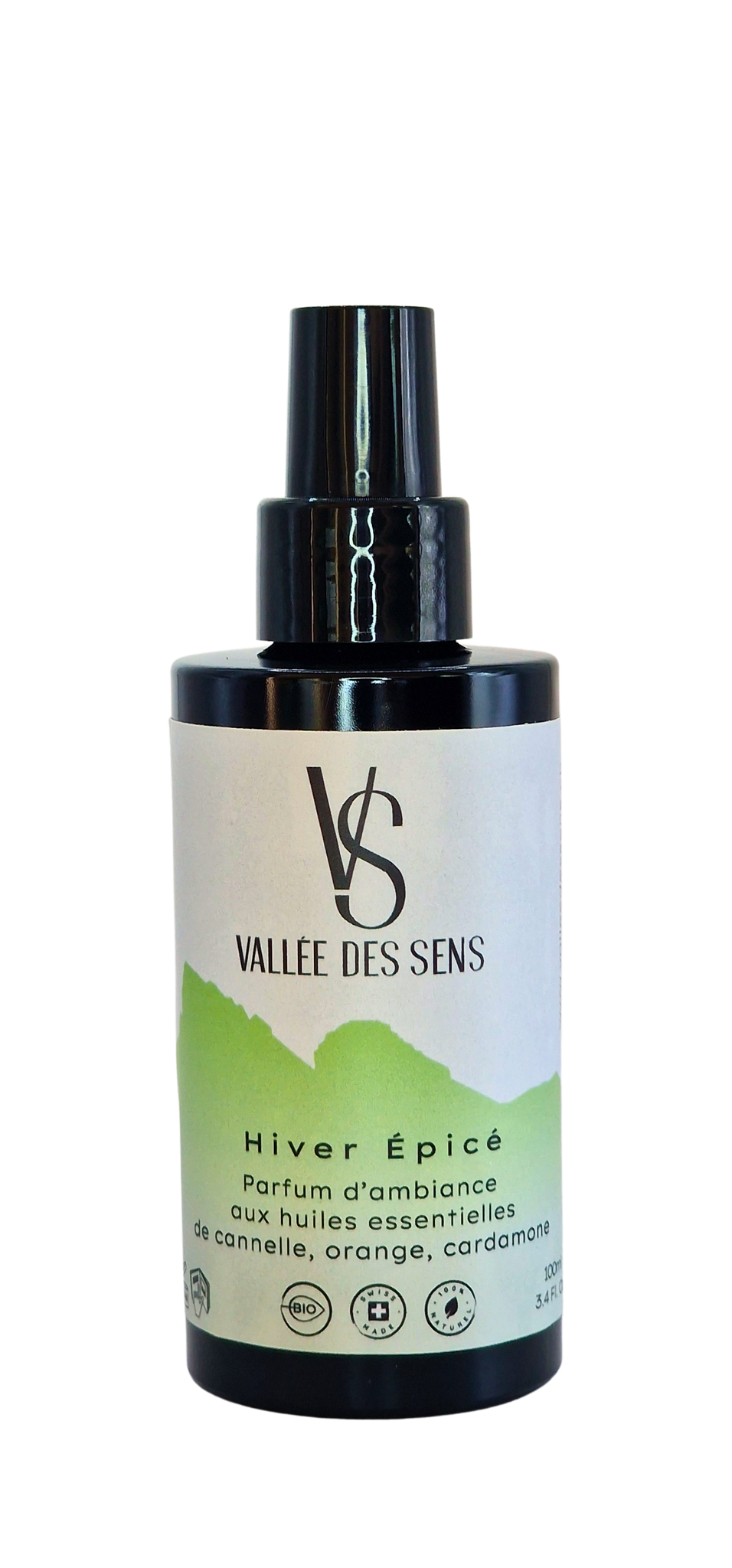Parfum d'intérieur Hiver Épicé, Bio, 100ml