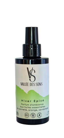 Parfum d'intérieur Hiver Épicé, Bio, 100ml