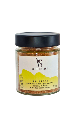 Fleur de Sel Be Spicy, Bio, 90gr