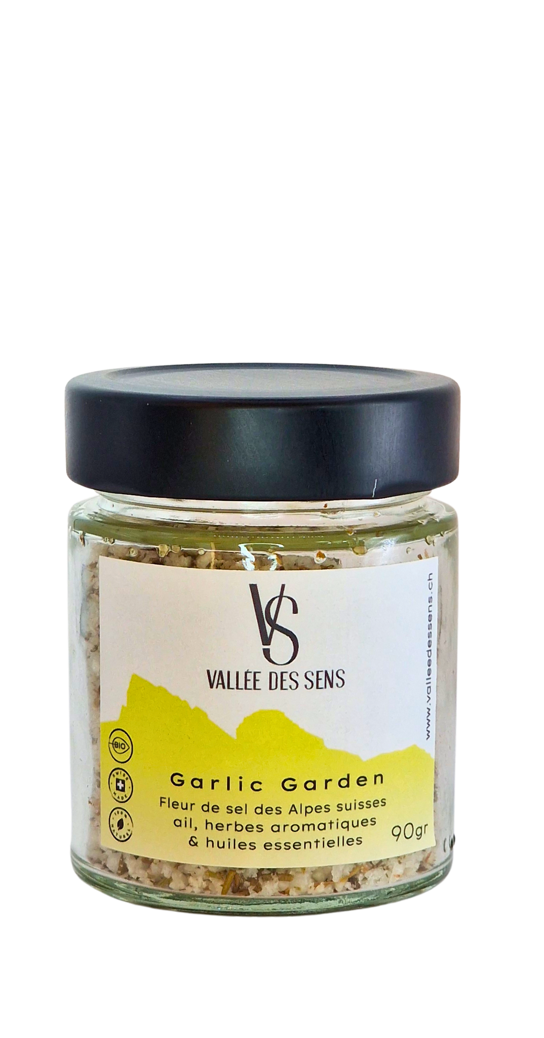Fleur de Sel Garlic Garden, Bio, 90gr