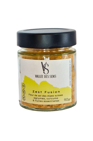 Fleur de Sel Zest Alpin, Bio, 90gr